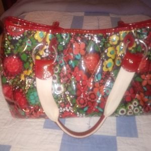 Brighton Satchel  handbag Vinyl